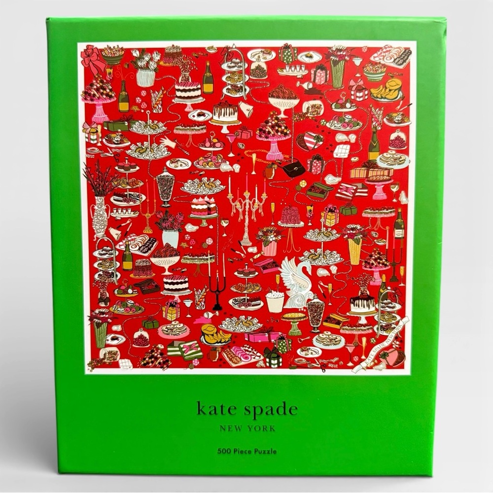 NIB Kate Spade - New York‎ Party Table Puzzle 500 pieces
